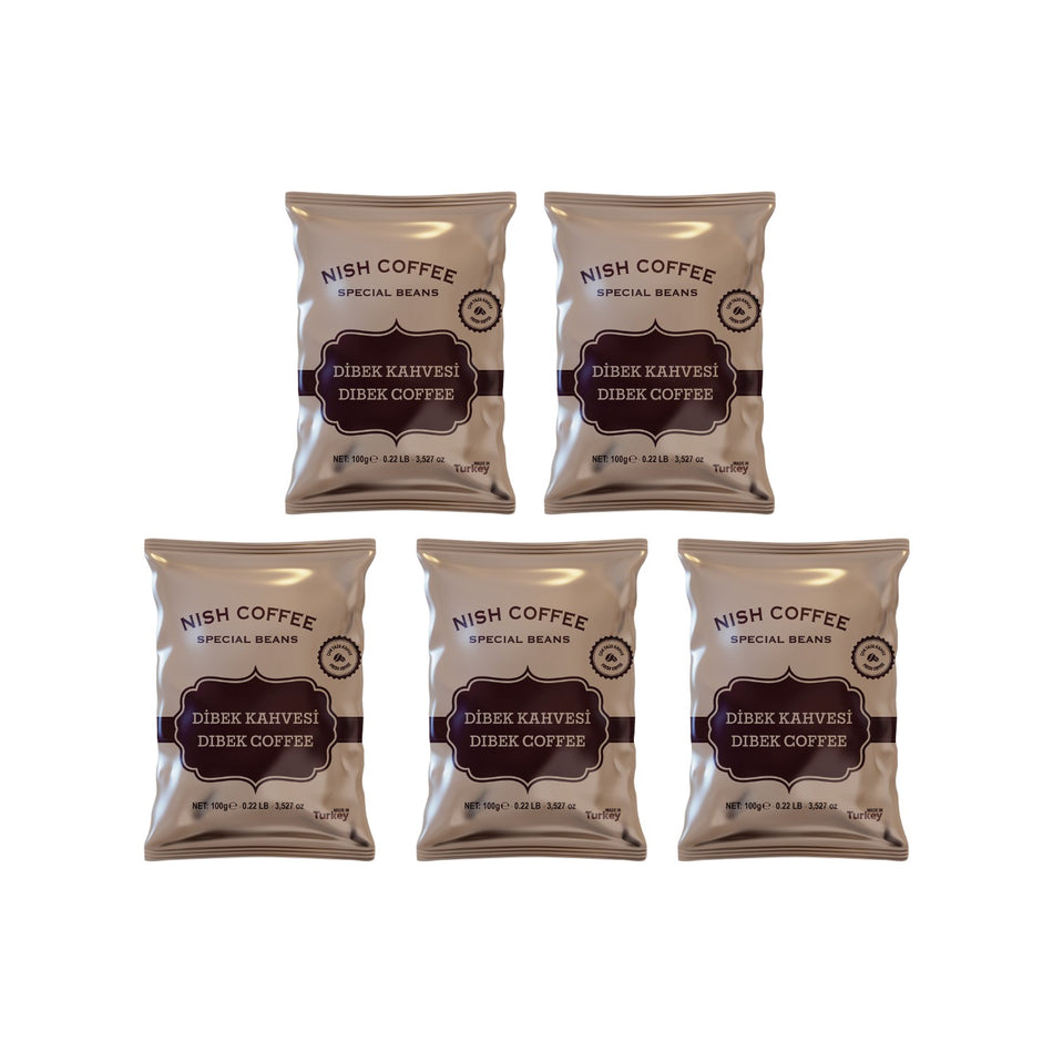 Nish Coffee, Nish Dibek Coffee 5 x 100 gr - MALLTURK