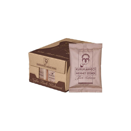 Kurukahveci Mehmet Efendi Turkish Coffee 100 gr (Set of 50) (2 Boxes of 25) - MALLTURK