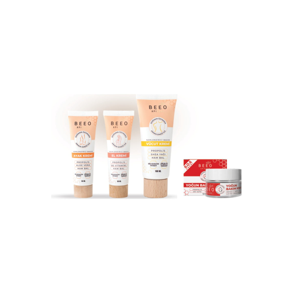 BEE'O Full Body Moisturizing Care Pack