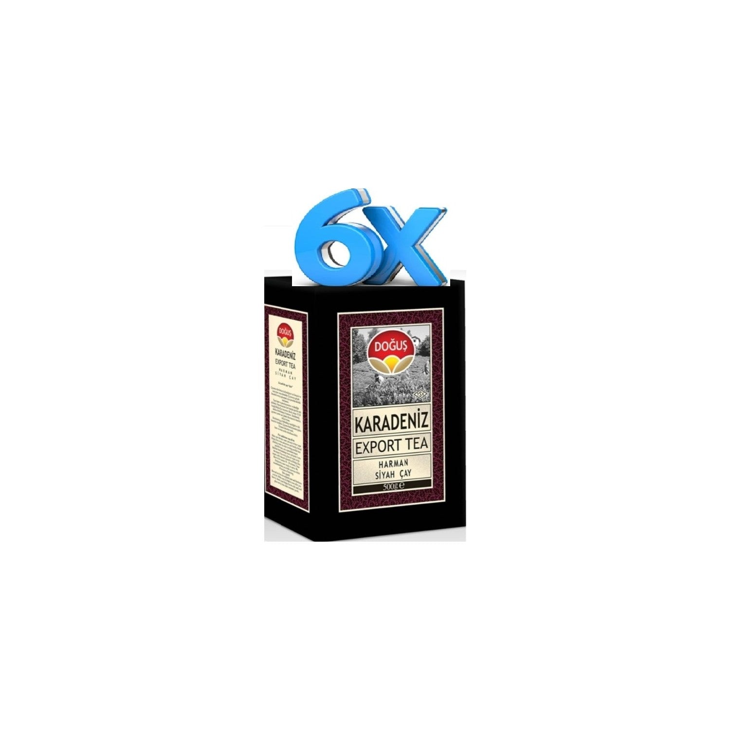 Dogus Export Kutu tea 500 g x 6 pieces - MALLTURK