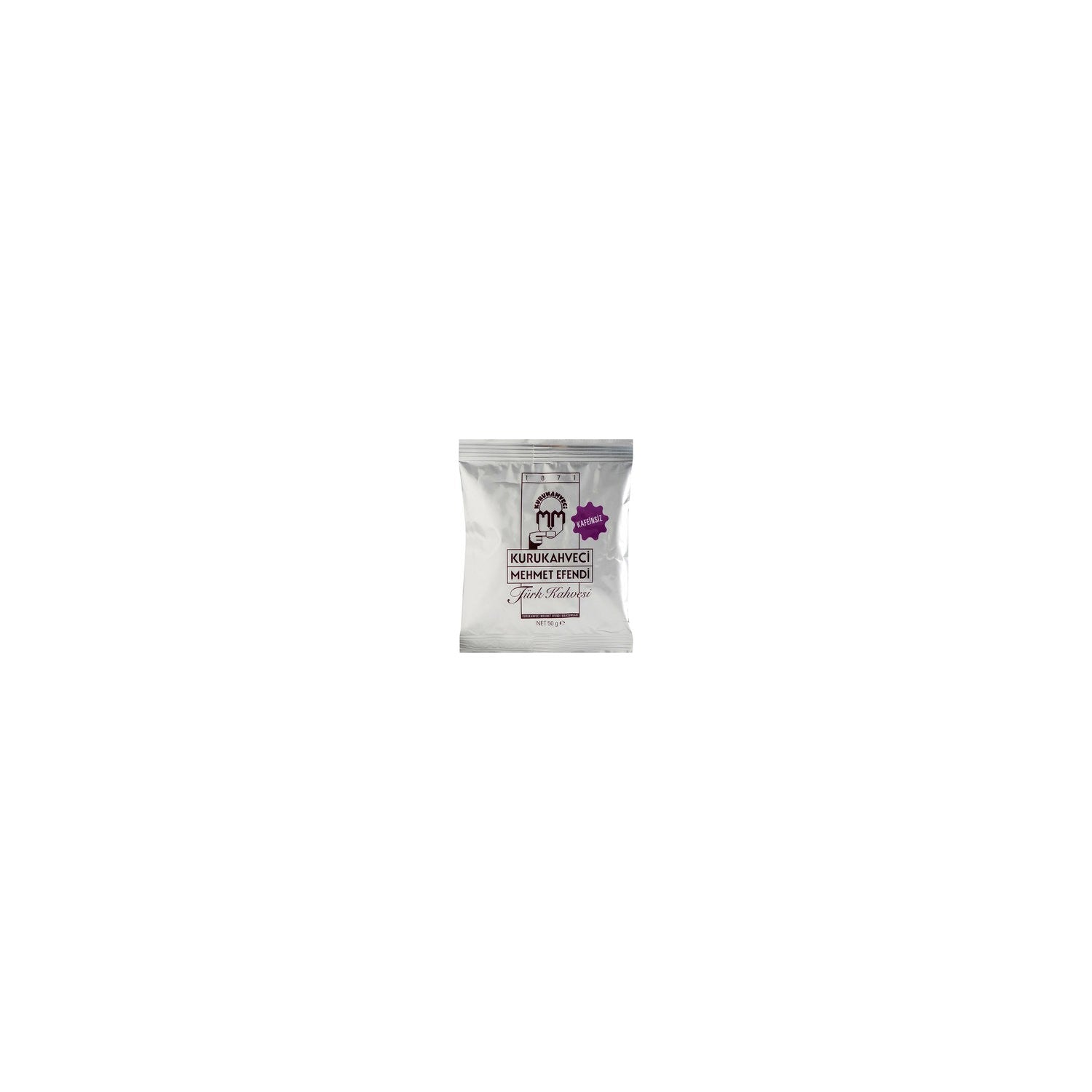 Kurukahveci Mehmet Efendi Caffeine-Free Turkish Coffee 50g * 5 Packs - MALLTURK