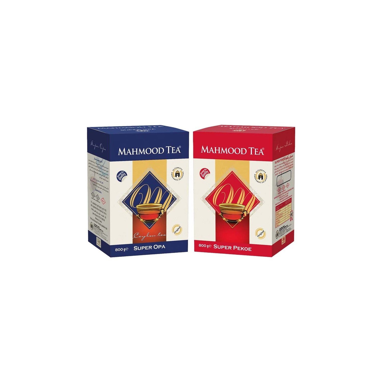 Mahmood Tea Ithal %100 Saf Seylan Opa and Pekoe loose leaf tea 800 g - MALLTURK