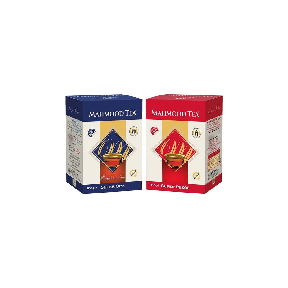 Mahmood Tea Ithal %100 Saf Seylan Opa and Pekoe loose leaf tea 800 g - MALLTURK