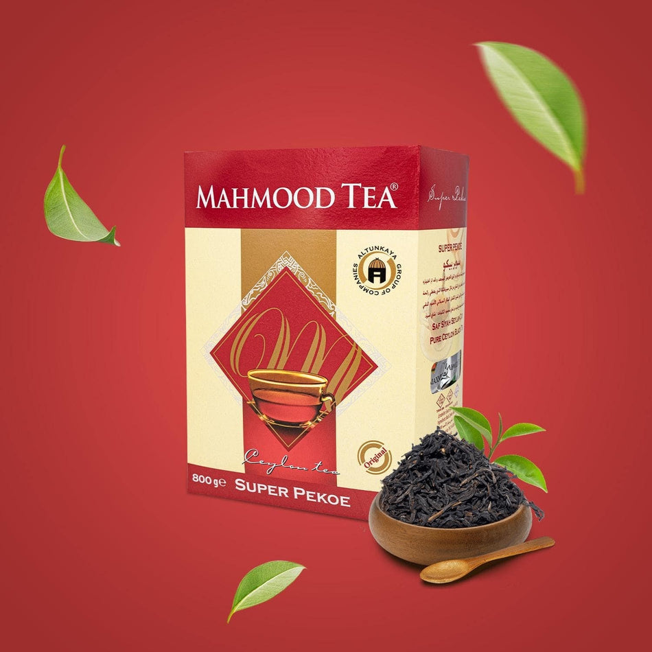 Mahmood Tea Ithal %100 Saf Seylan Opa and Pekoe loose leaf tea 800 g - MALLTURK