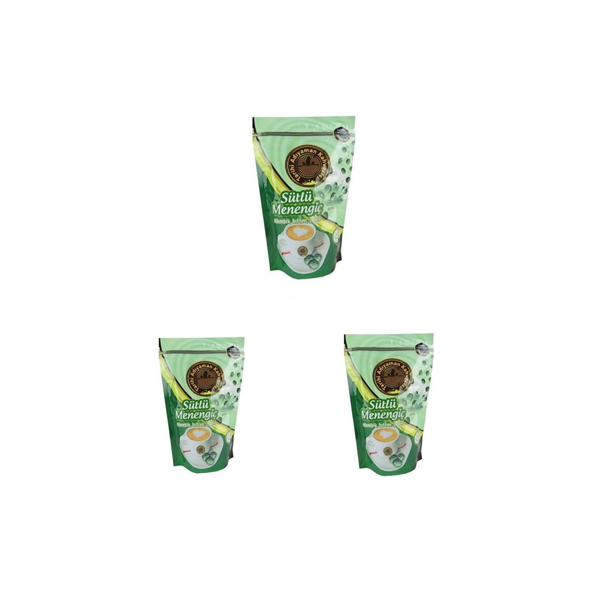 Historical Adiyaman Coffee House - Historical Adiyaman Coffee with Milk and menengic (200 gr x 3 Packs) - MALLTURK