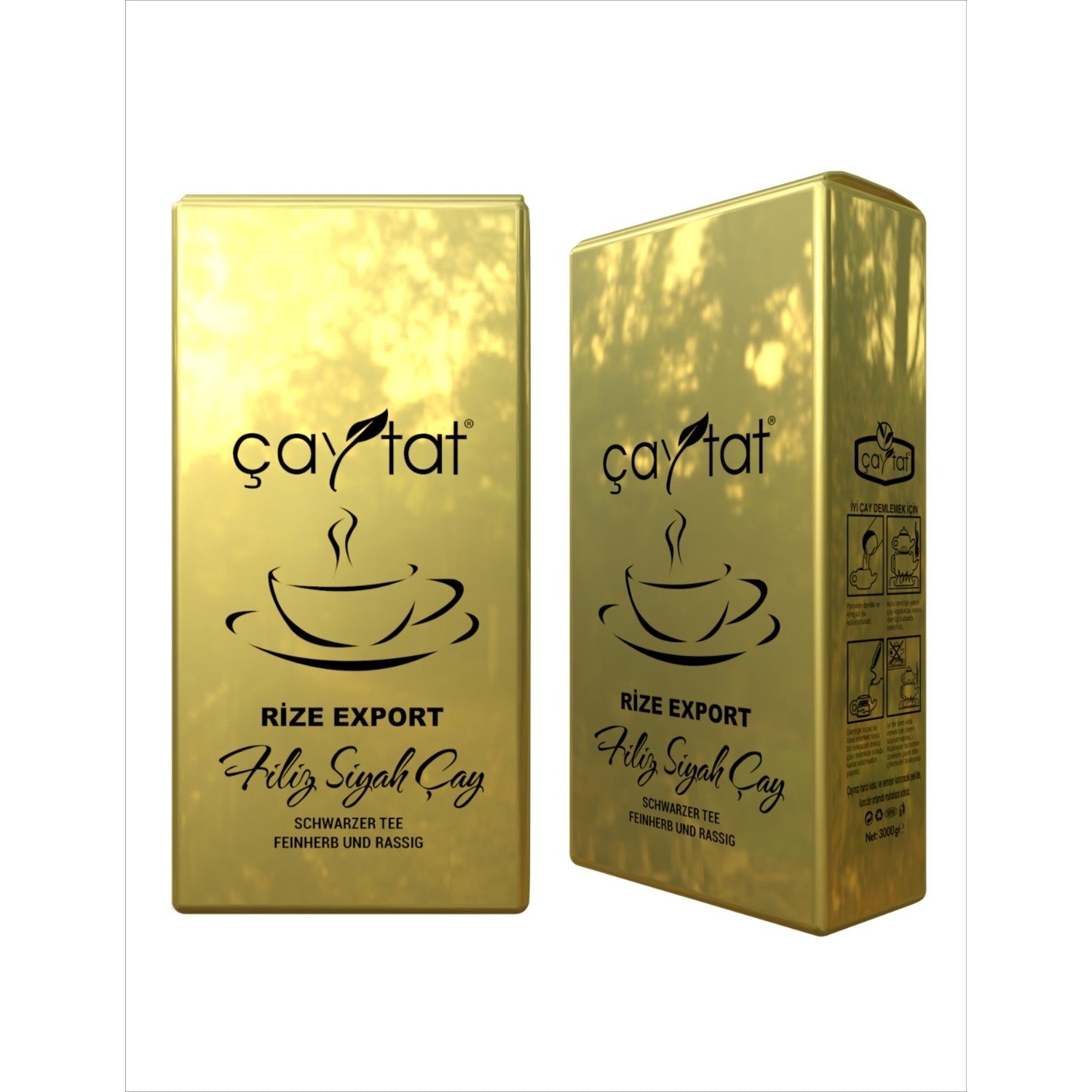 Caytat Export sprout 3 pieces 1 kg bergamot flavored tea - MALLTURK