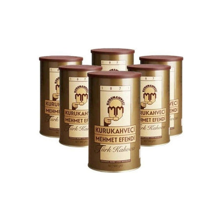 Kurukahveci Mehmet Efendi Turkish Coffee 500 gr x 6 Packs - MALLTURK