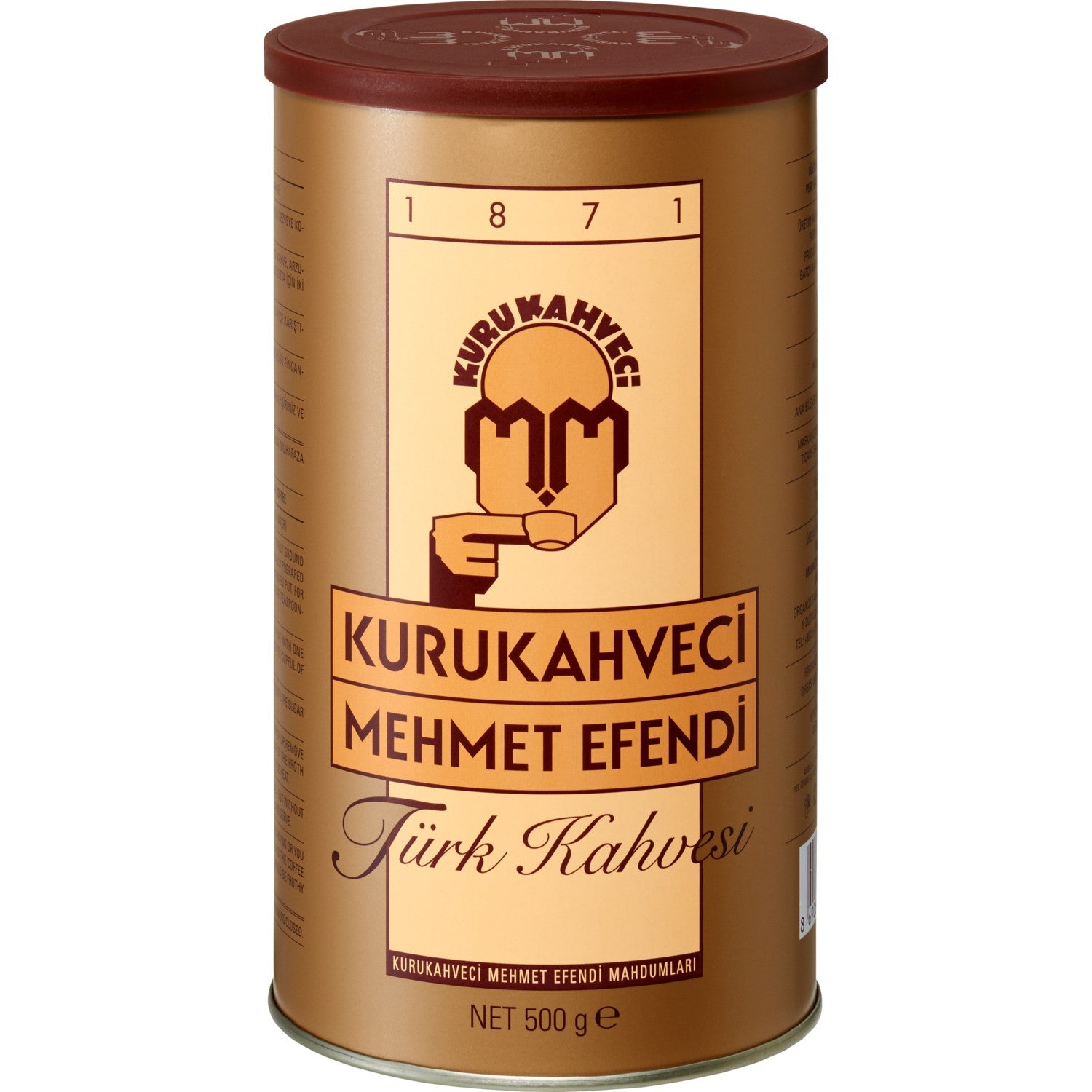 Kurukahveci Mehmet Efendi Turkish Coffee 500 gr x 6 Packs - MALLTURK
