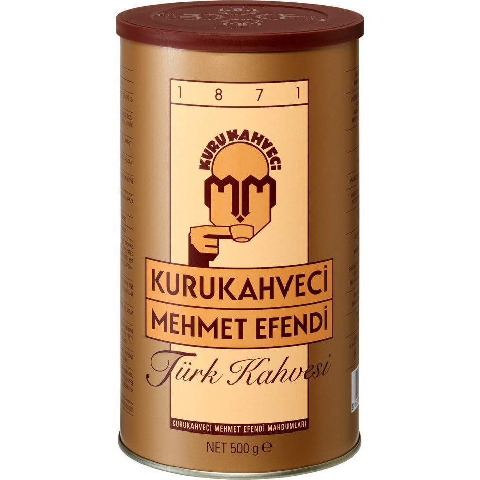 Kurukahveci Mehmet Efendi Turkish Coffee 500 gr x 6 Packs - MALLTURK