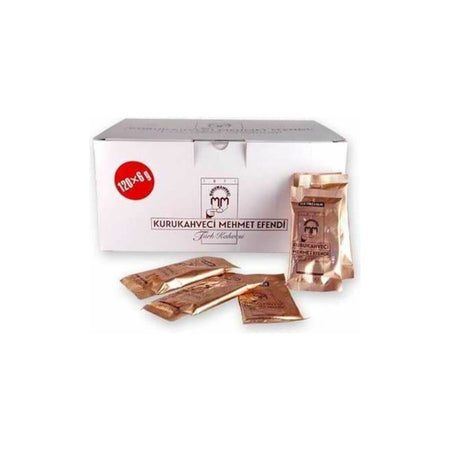 Kurukahveci Mehmet Efendi Single Serving Turkish Coffee 120 x 6 gr - MALLTURK