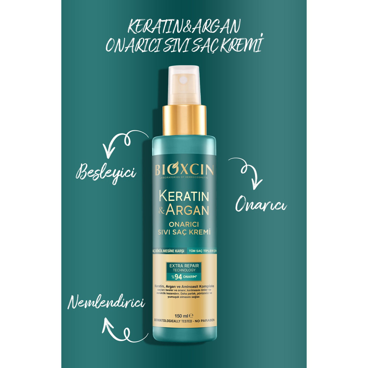 Bioxcin Keratin and Argan Hair Care Set