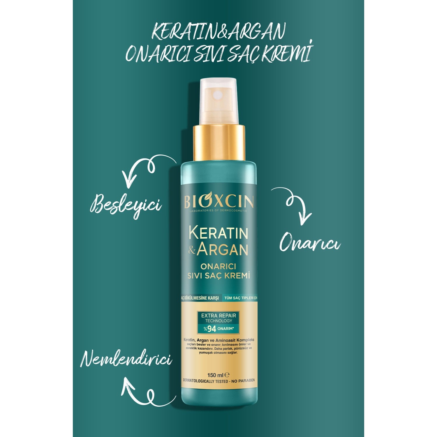 Bioxcin Keratin and Argan Hair Care Set