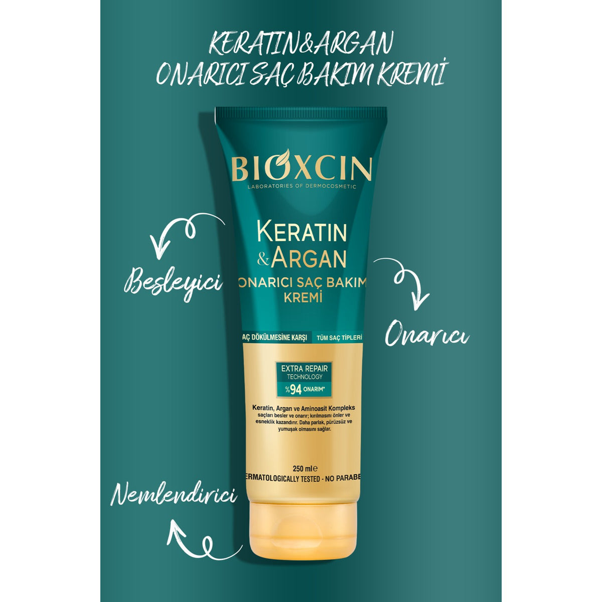 Bioxcin Keratin and Argan Hair Care Set