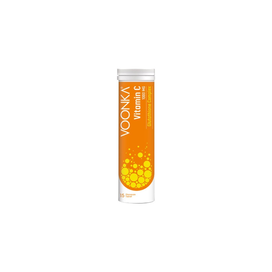 Voonka Vitamin C Glutathione Complex Efervesan 15 Tablets
