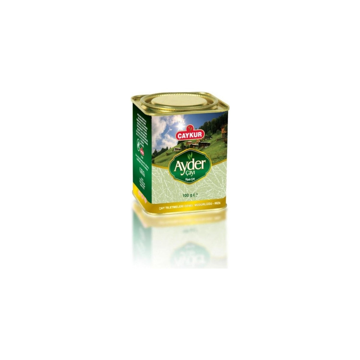 Caykur Ayder bud and Altinbas 100 g metal tin Caylar 100 g x 5 - MALLTURK