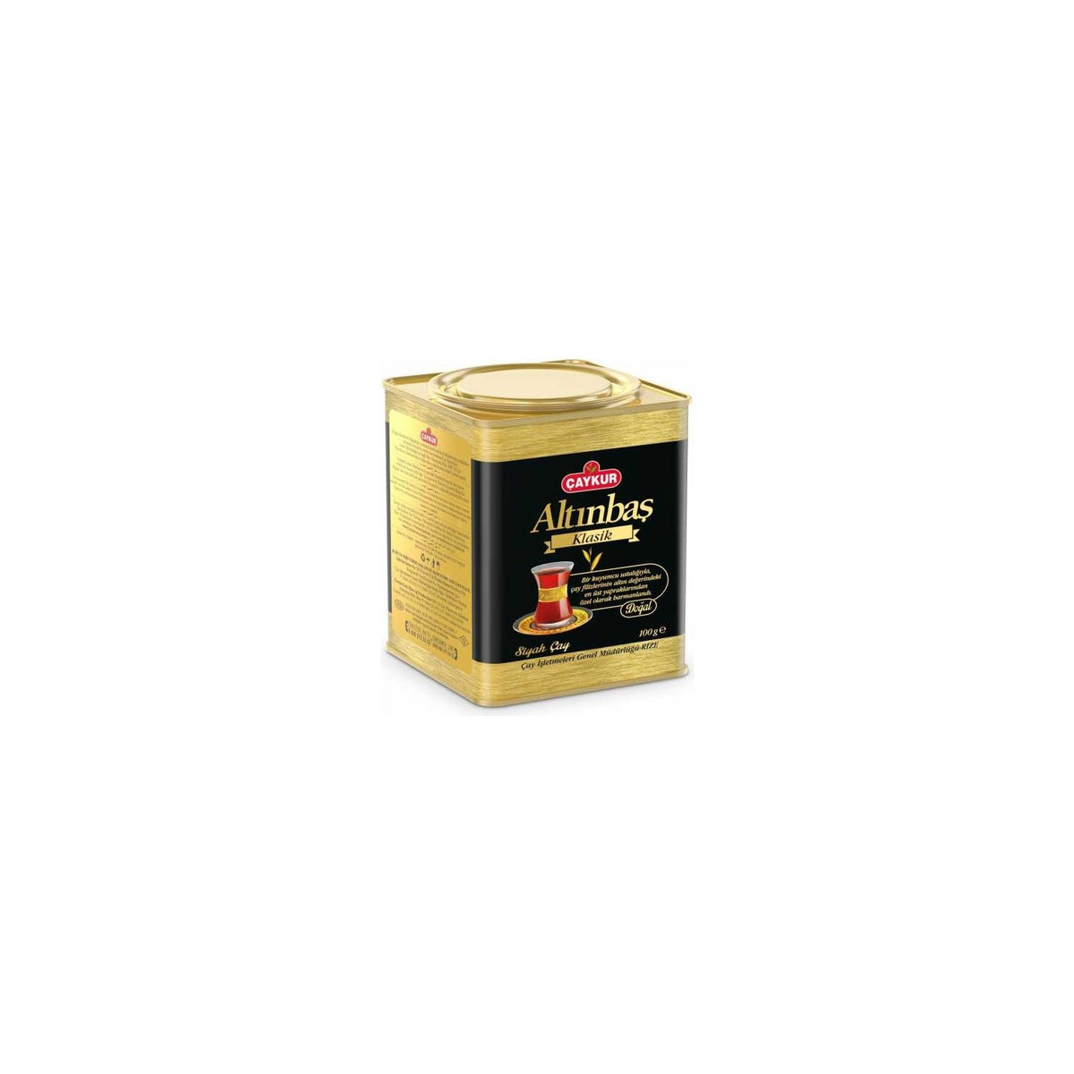 Caykur Ayder bud and Altinbas 100 g metal tin Caylar 100 g x 5 - MALLTURK