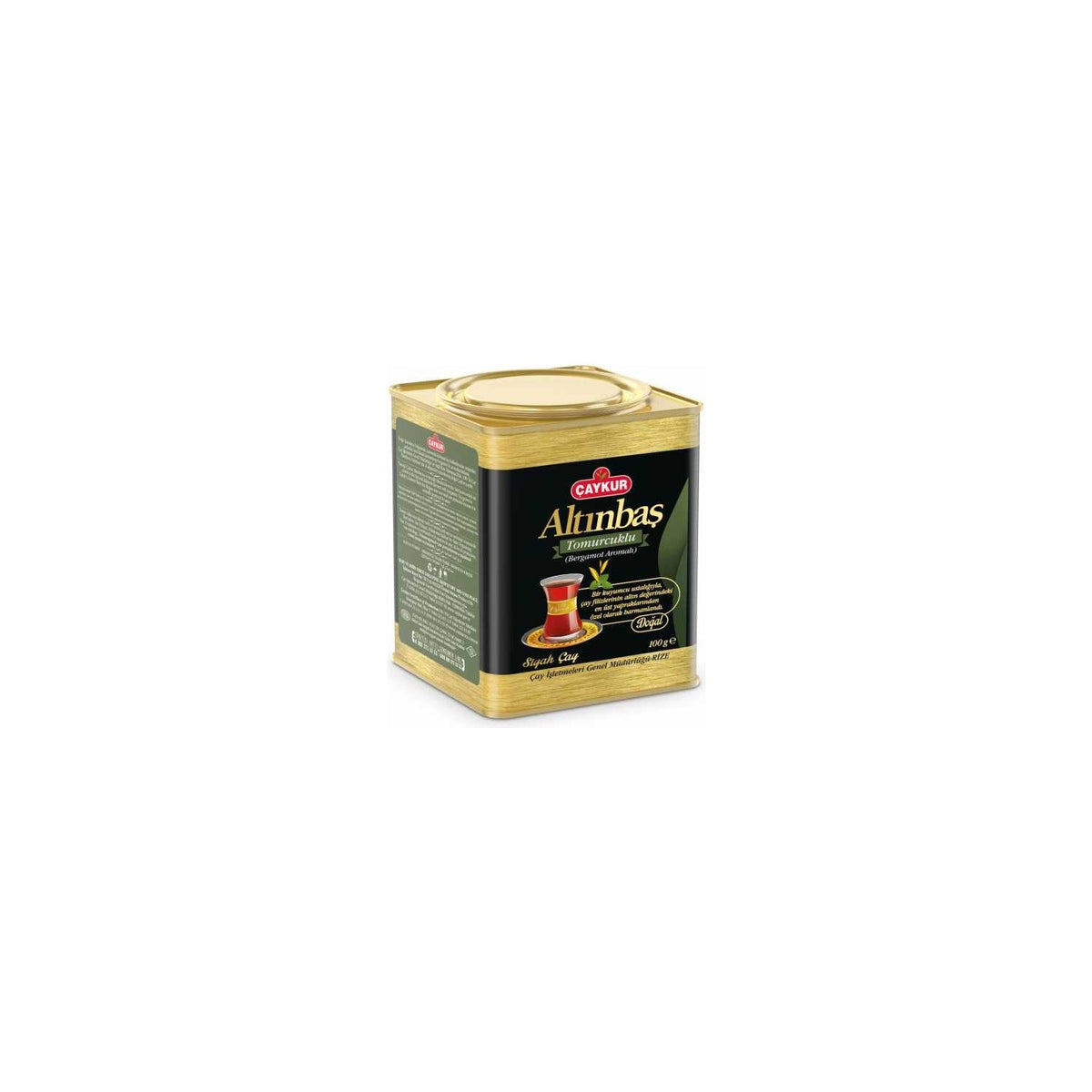 Caykur Ayder bud and Altinbas 100 g metal tin Caylar 100 g x 5 - MALLTURK