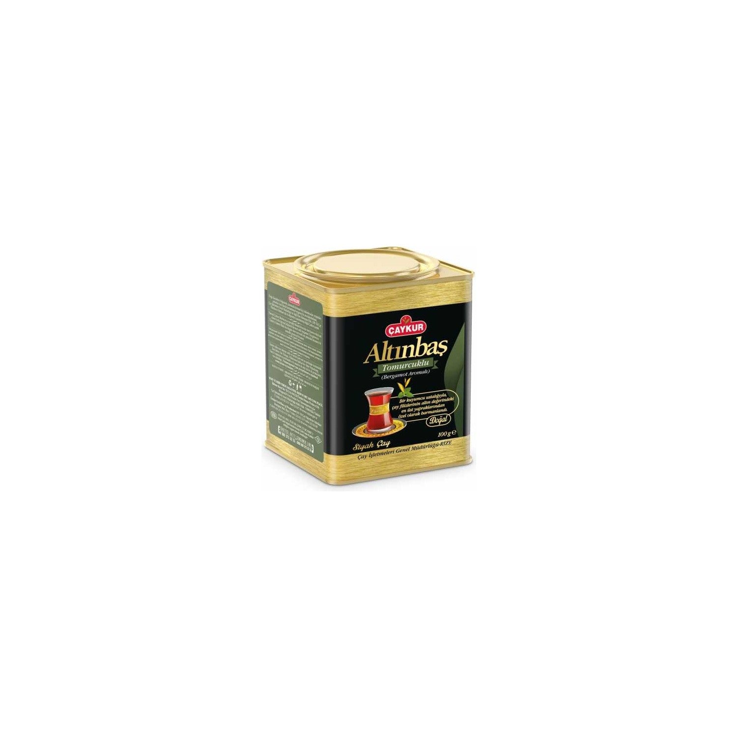 Caykur Ayder bud and Altinbas 100 g metal tin Caylar 100 g x 5 - MALLTURK