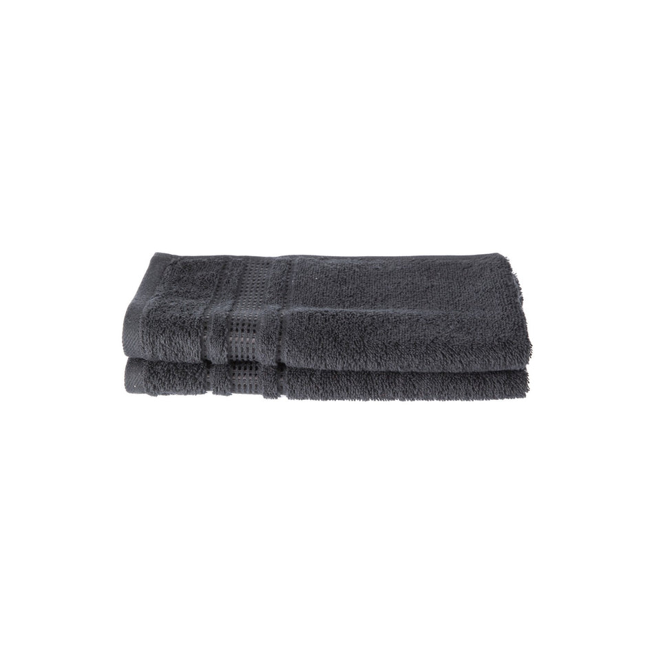 Ozdilek Colourist Set of 2 Towels 30x50 Black