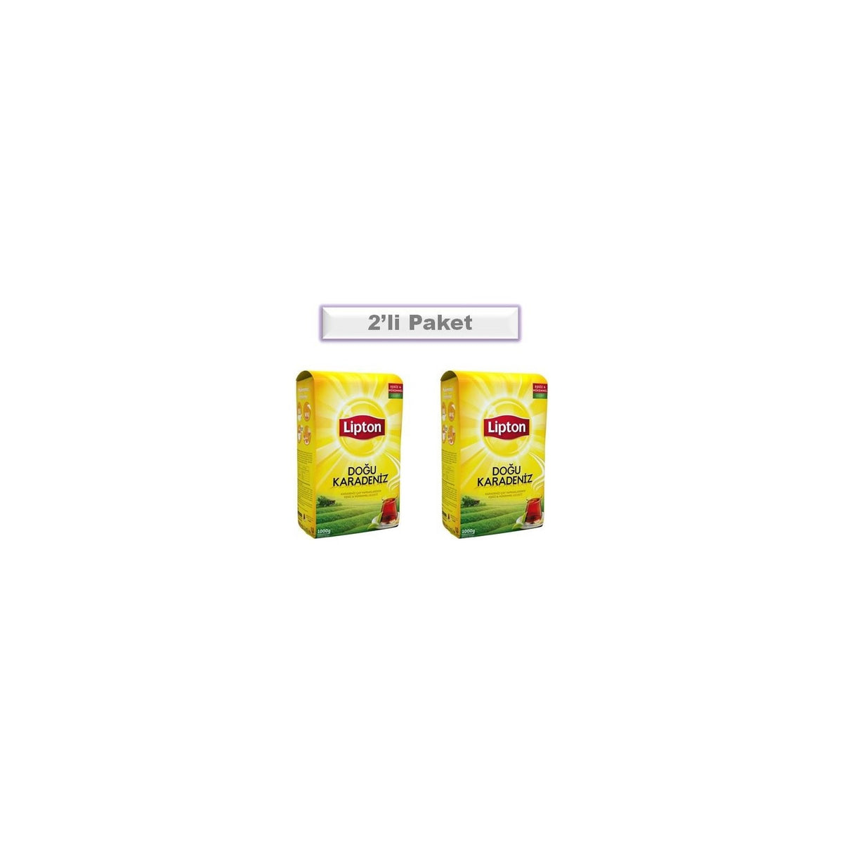 Lipton Dogu Karadeniz bergamot flavored black tea 2 kg quality natural leaf tea - MALLTURK