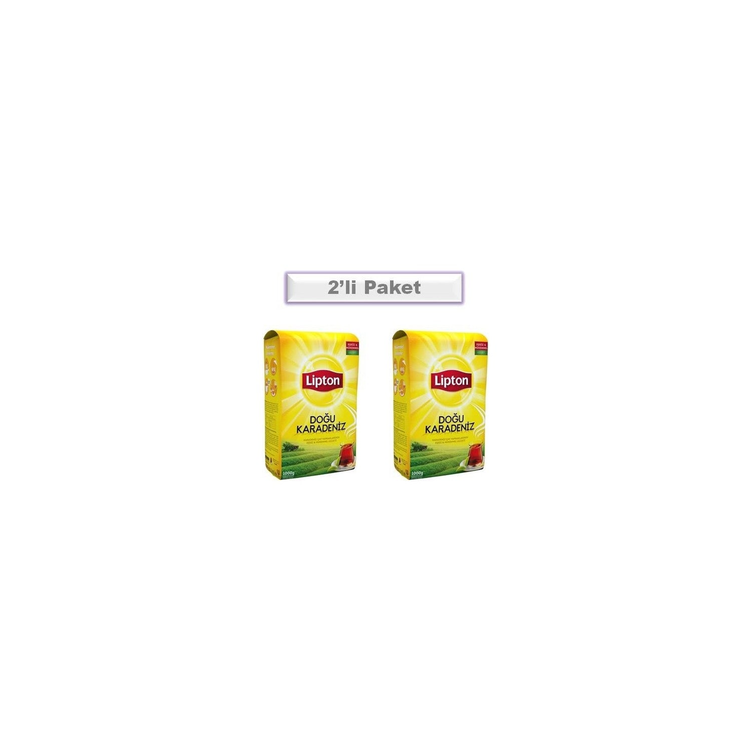 Lipton Dogu Karadeniz bergamot flavored black tea 2 kg quality natural leaf tea - MALLTURK