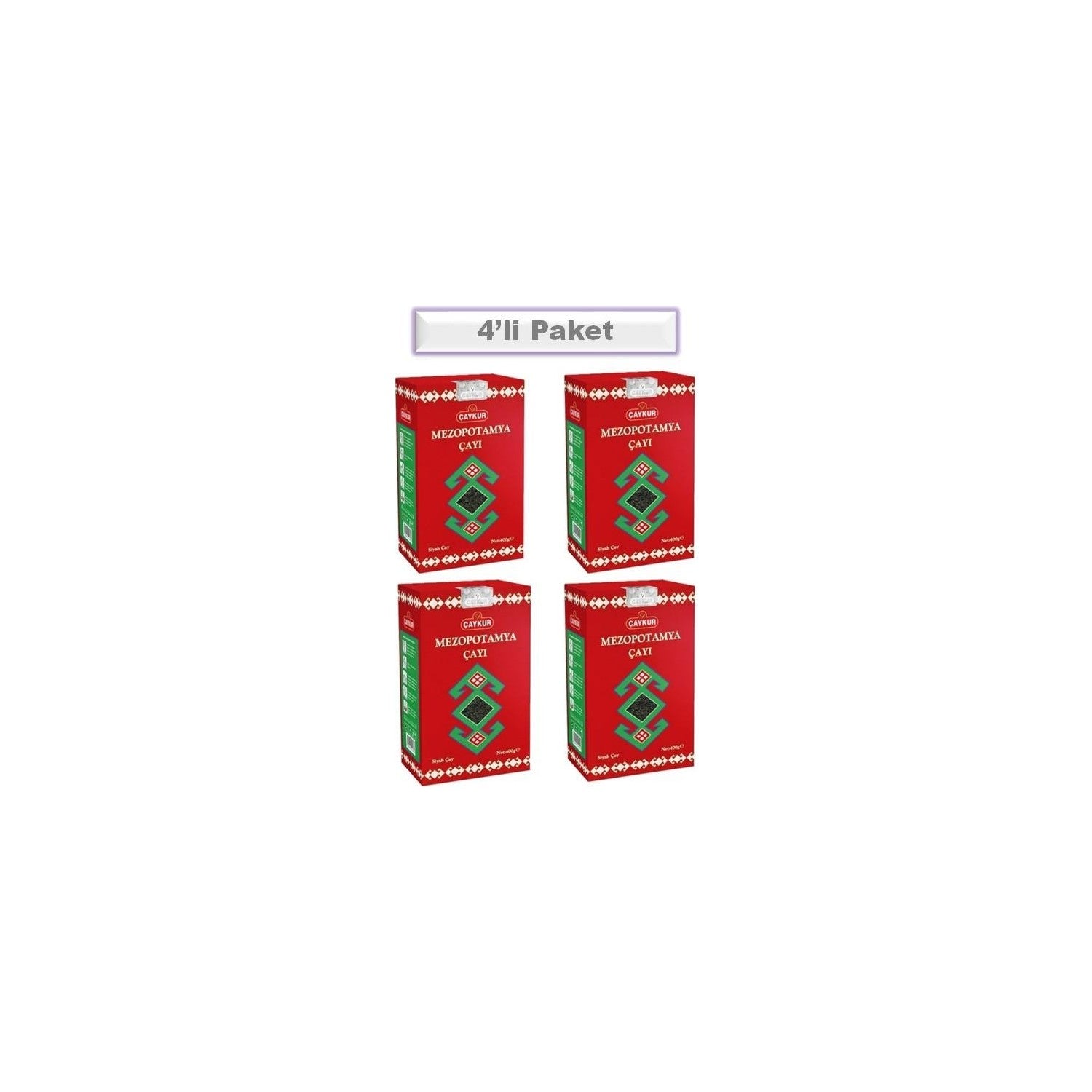 Caykur Mezopotamya tea 400 g x 4 pieces - MALLTURK