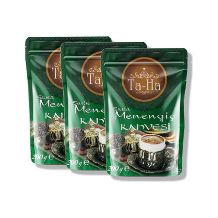 Ta-Ha Coffee Milk with Pistacia Terebinthus Coffee 3 x 200 gr - MALLTURK