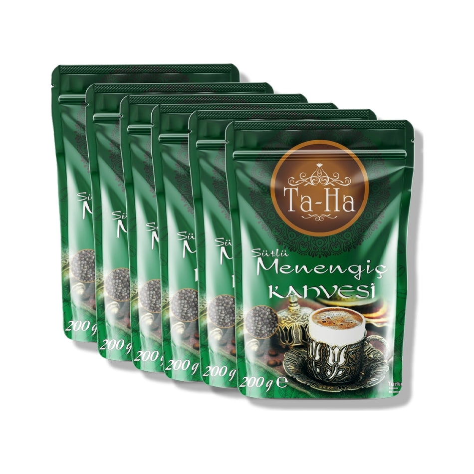 Ta-Ha Coffee Milk with Pistacia Terebinthus Coffee 6 x 200 gr - MALLTURK