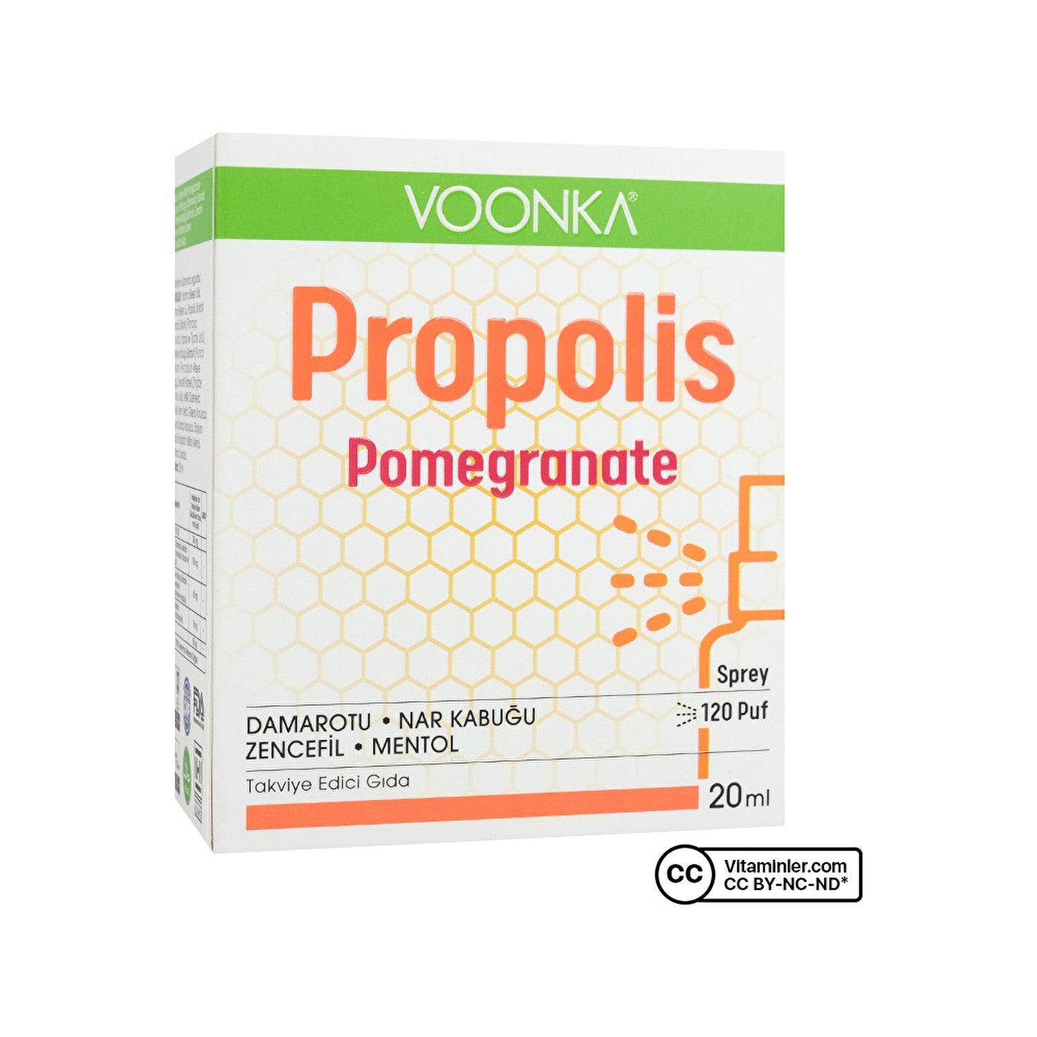 Voonka Propolis Pomegranate Spray - MALLTURK