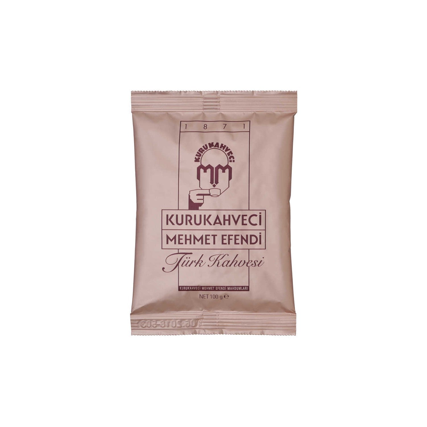 Kurukahveci Mehmet Efendi Turkish Coffee 10 x 100 gr with Arabica Beans - intense Aroma and Energy - MALLTURK