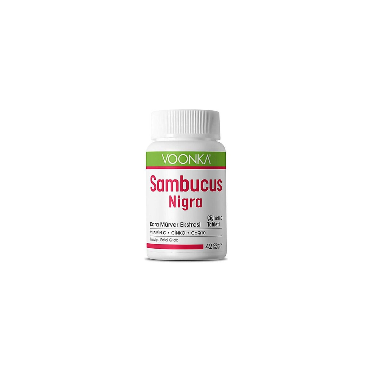 Voonka sambucus Nigra Chewable 42 Tablets -VA708 - MALLTURK