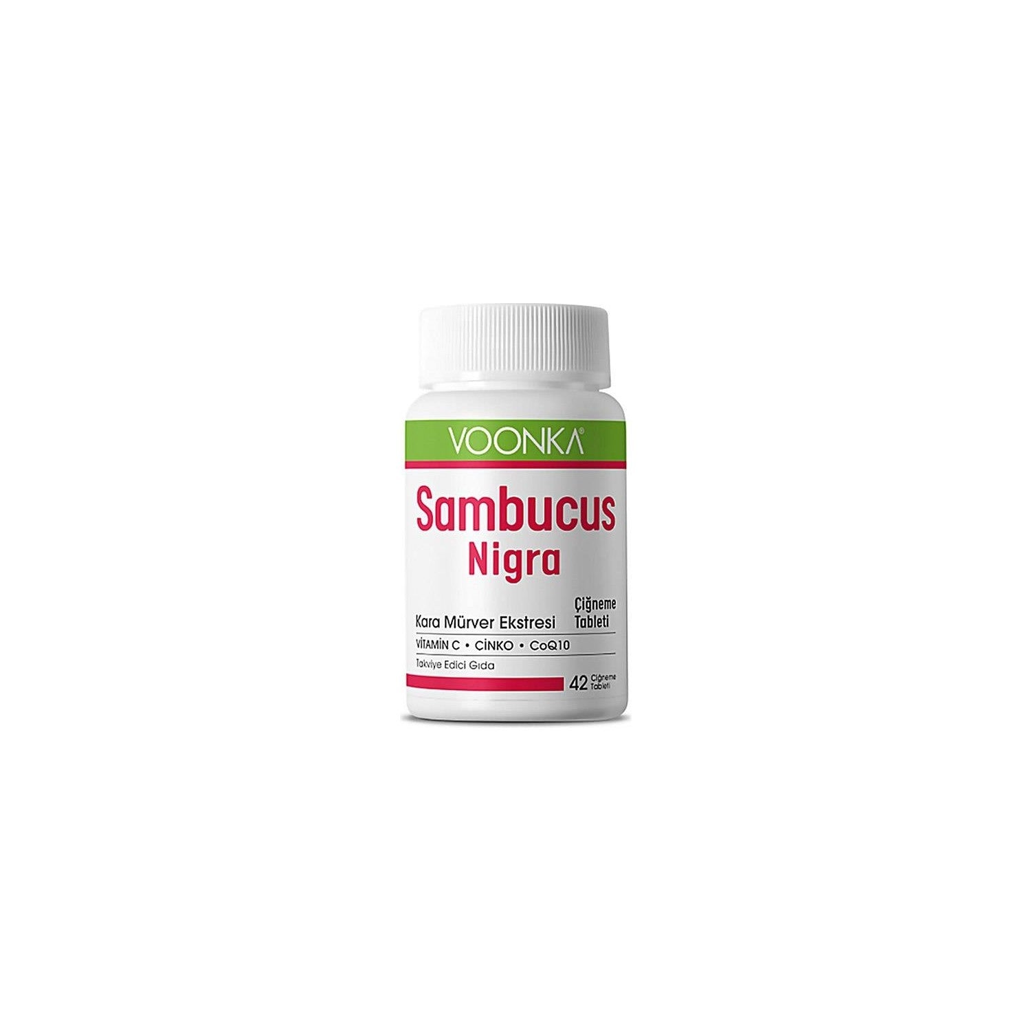 Voonka sambucus Nigra Chewable 42 Tablets -VA708 - MALLTURK
