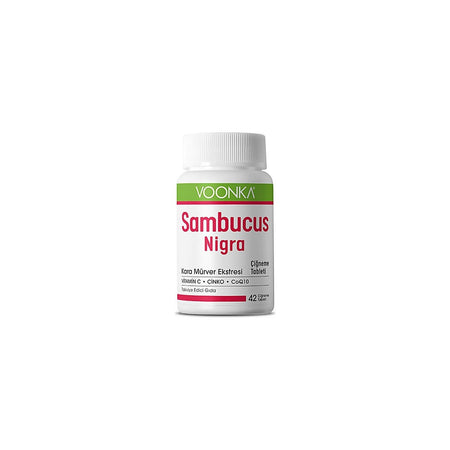Voonka sambucus Nigra Chewable 42 Tablets -VA708 - MALLTURK