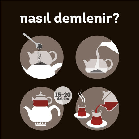 Lipton Earl Grey loose leaf tea 1000 g bergamot flavored quality black tea Turkiye Menseli - MALLTURK