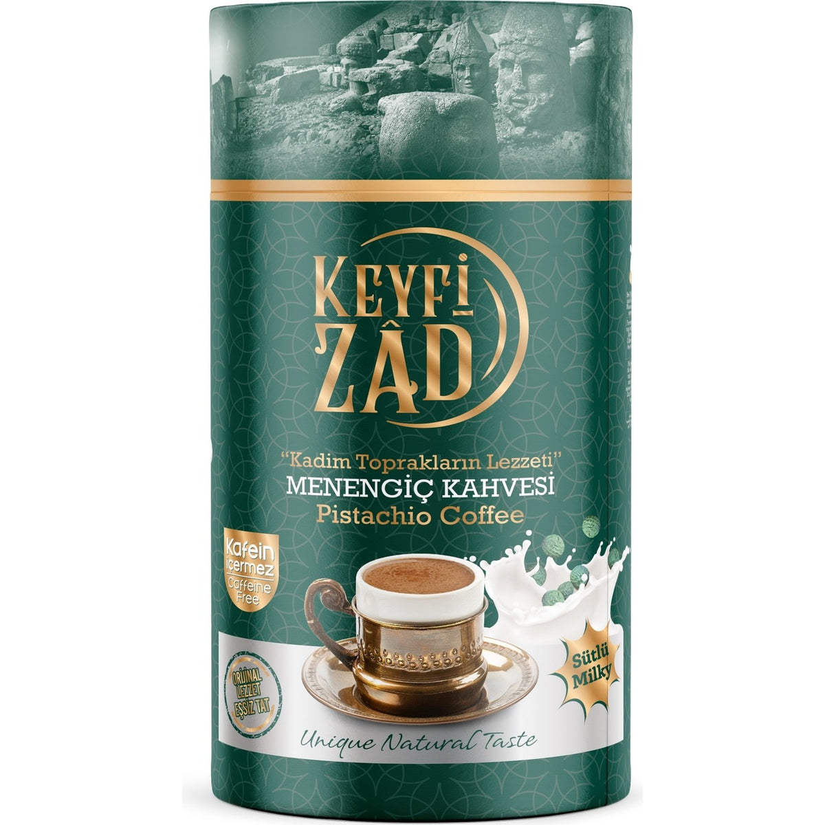 Keyfizad Powdered menengic Coffee (with Milk) Cylindrical Box 250 gr - MALLTURK