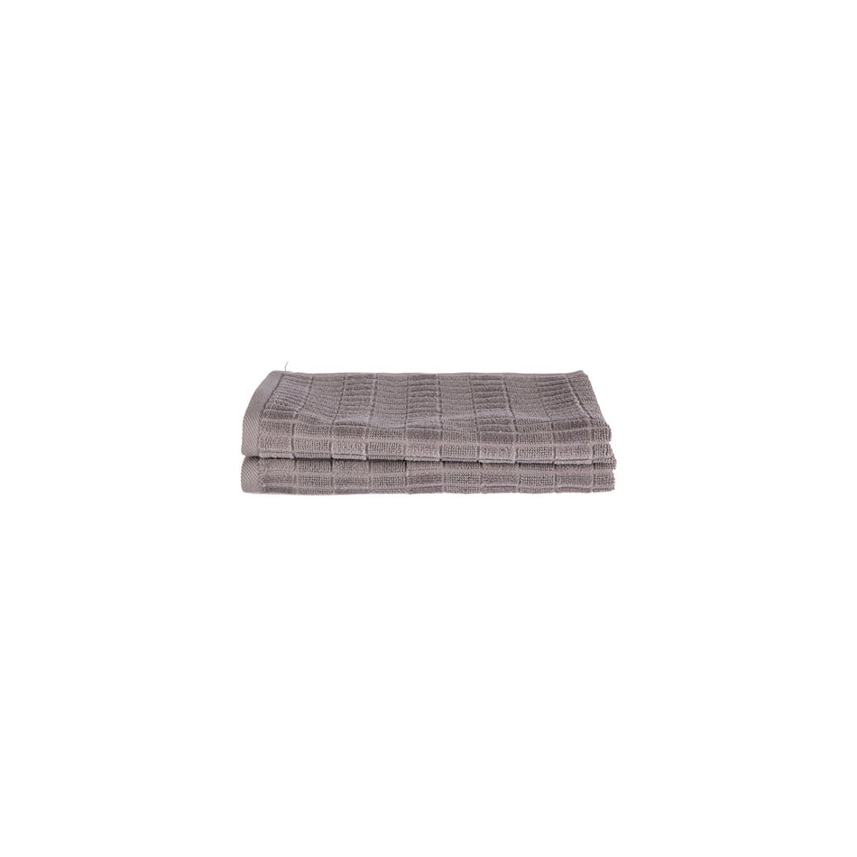 Ozdilek Land Set of 2 Velvet Towels 30x50