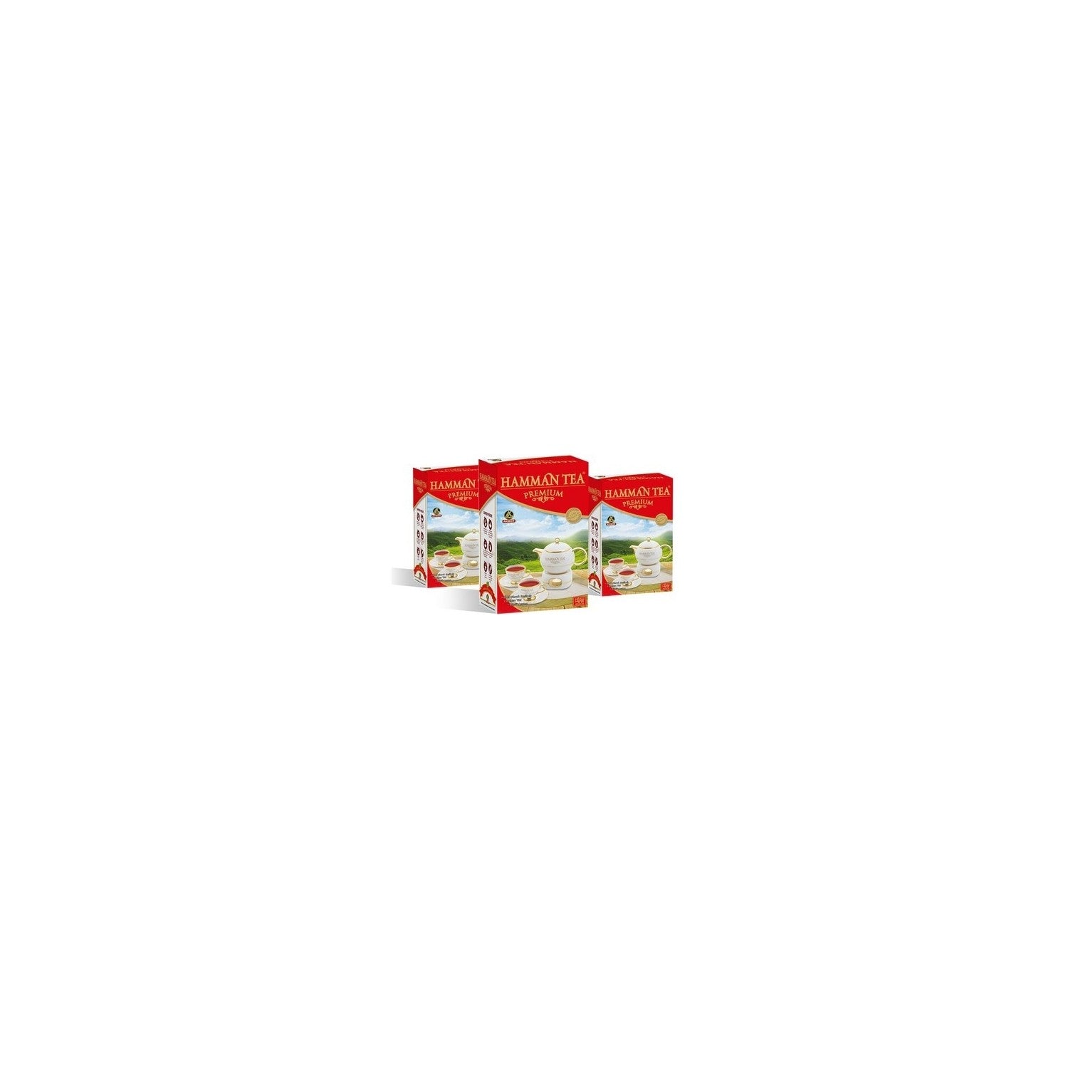 Hamman Tea Kacak tea Premium 3 x 400 g - MALLTURK
