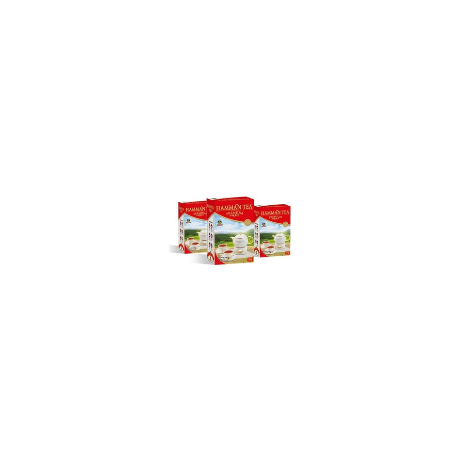 Hamman Tea Kacak tea Premium 3 x 400 g - MALLTURK