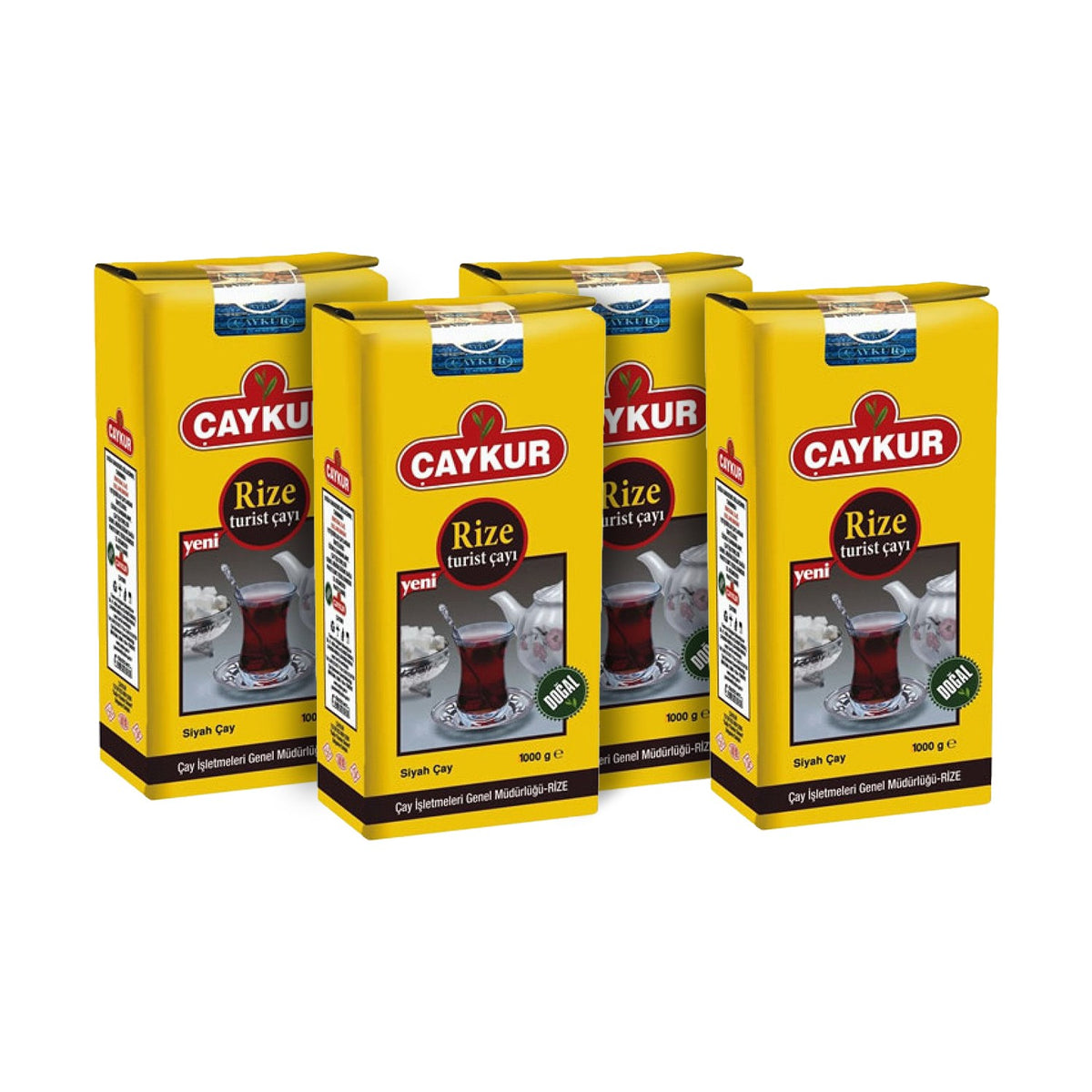 Caykur Rize Turist tea 1000 g 4 pieces - MALLTURK