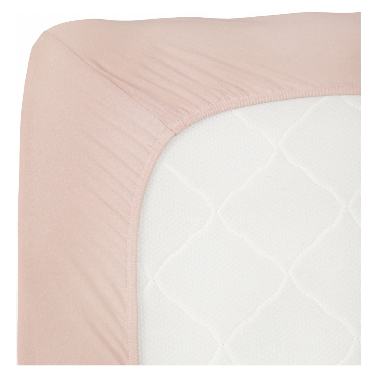 Karaca Home Salmon Cotton Double Fitted Sheet - MALLTURK
