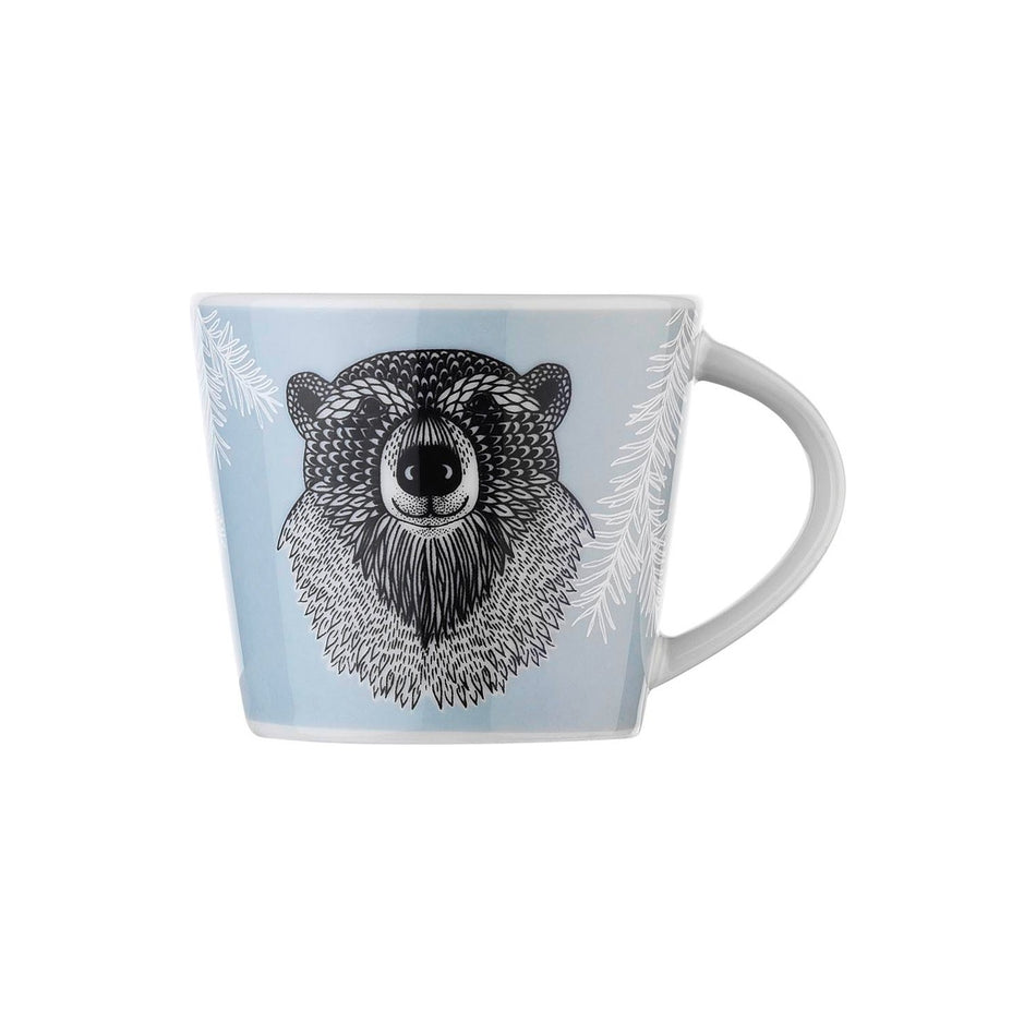 Kutahya Porselen Snowy 4-Piece Turkish Coffee Cup Set for 2 - MALLTURK