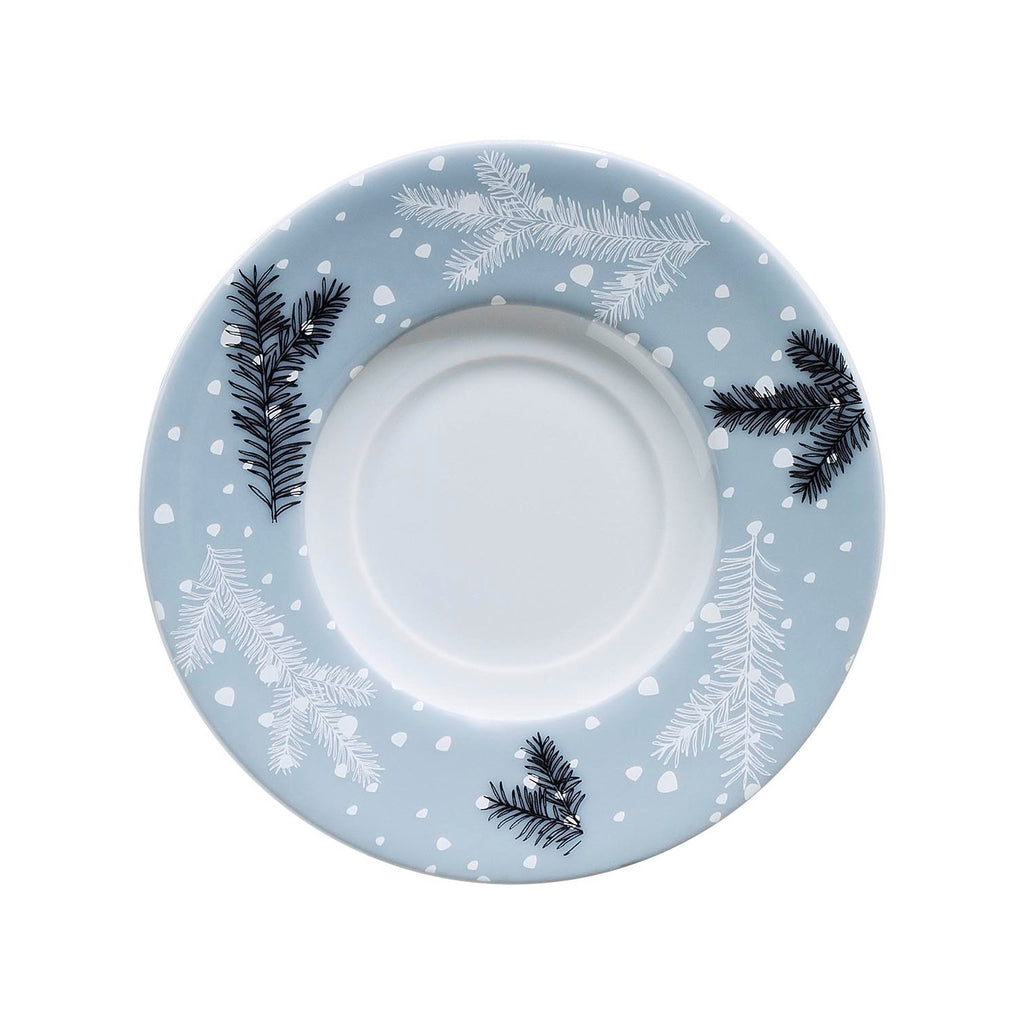 Kütahya Porselen Snowy 4-Piece Turkish Coffee Cup Set for 2