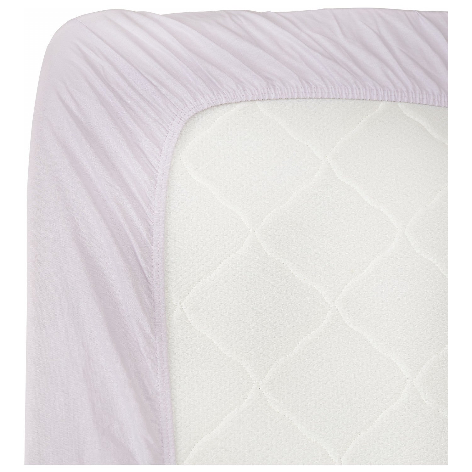 Karaca Home Lilac Cotton Double Fitted Sheet - MALLTURK