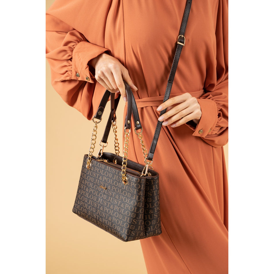 Just Polo Women's Bag Color Brown - MALLTURK