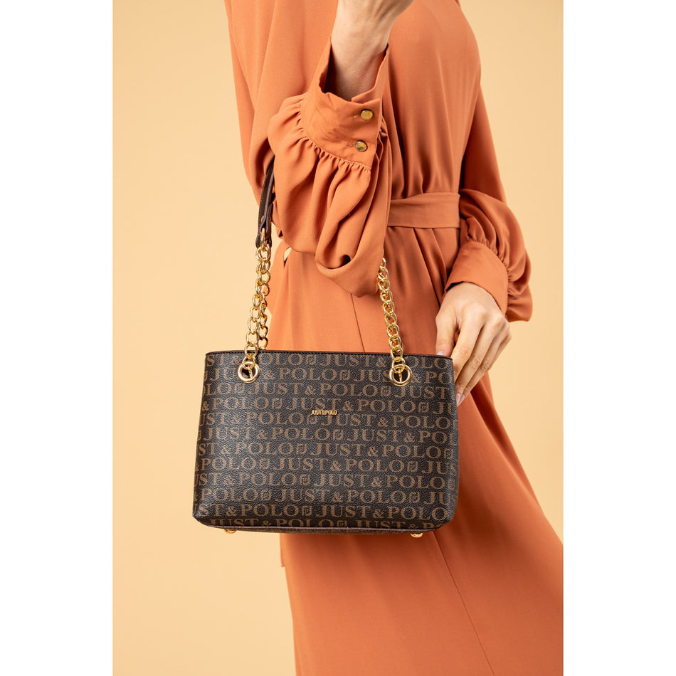 Just Polo Women's Bag Color Brown - MALLTURK