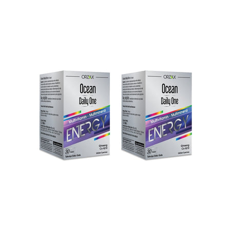 Orzax Ocean Daily One Energy 1 Alana 1 Bedava 30+30 Tablet - MALLTURK