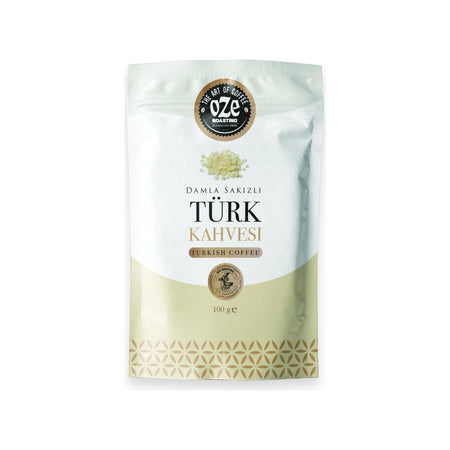 OZELiNE Mastic Flavored Turkish Coffee 5 x 100 g - MALLTURK