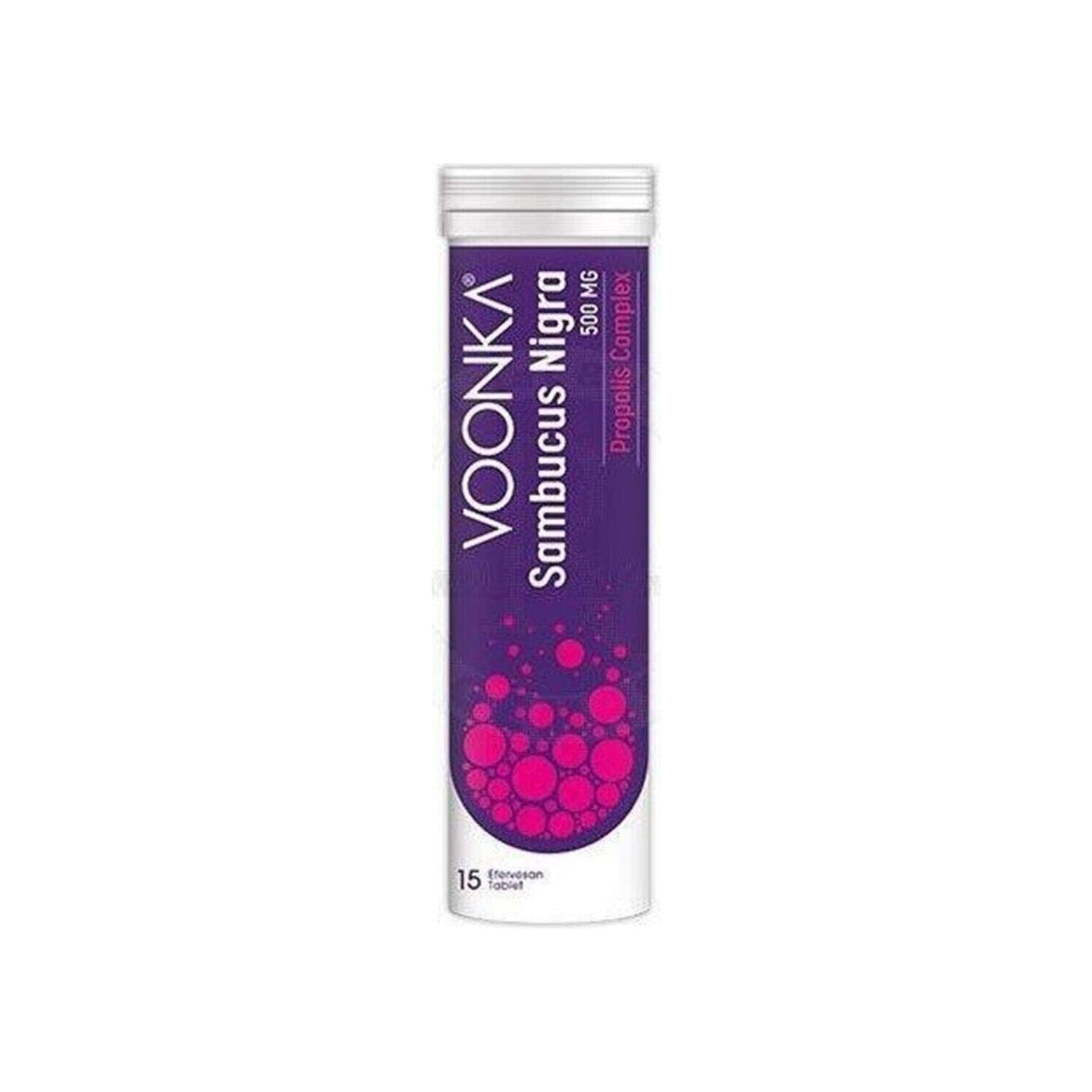 Voonka Sambucus Nigra Propolis Complex 15 Efervesan - MALLTURK