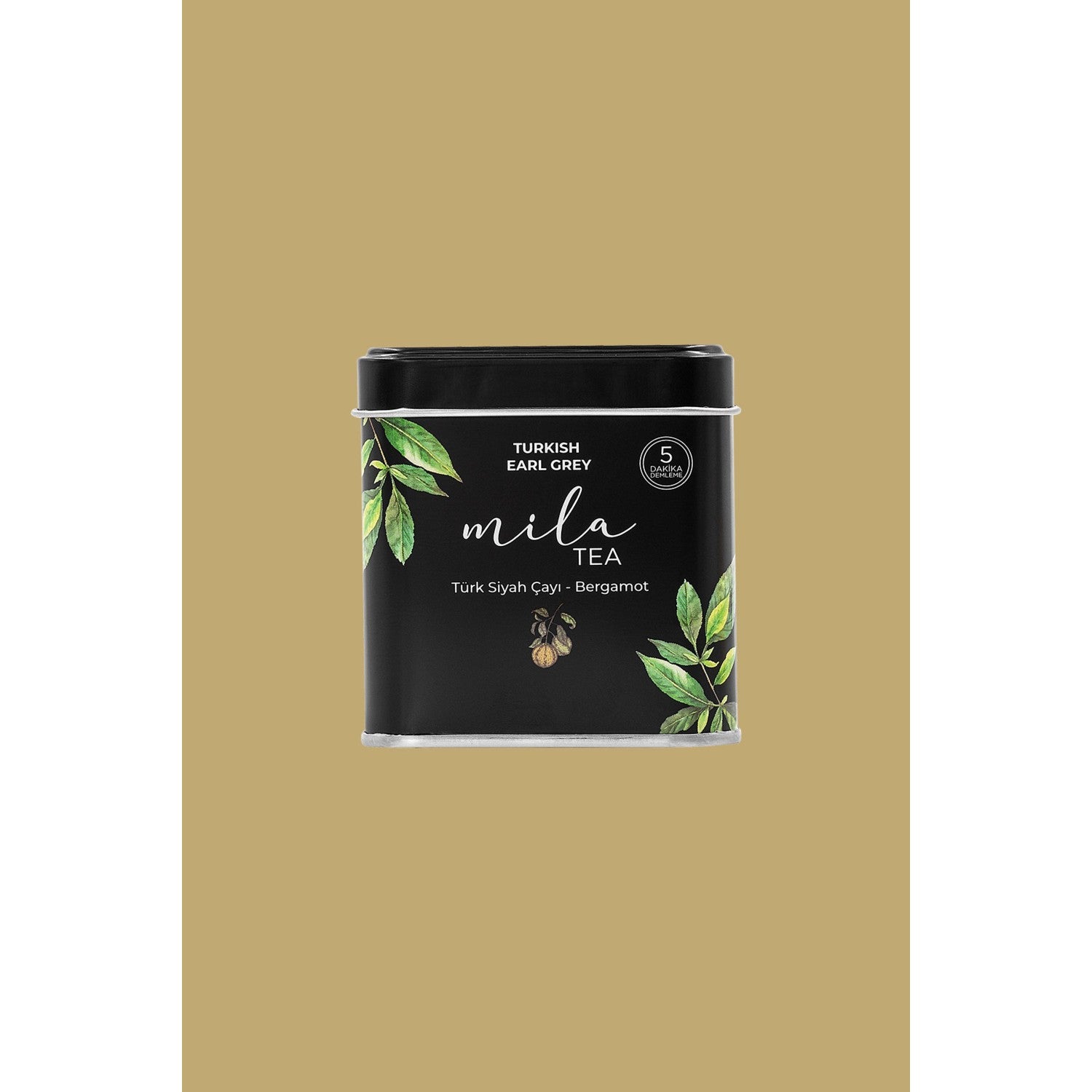 Mila 5 Dakika Demleme Turk Siyah tea Bergamot 70 g - MALLTURK