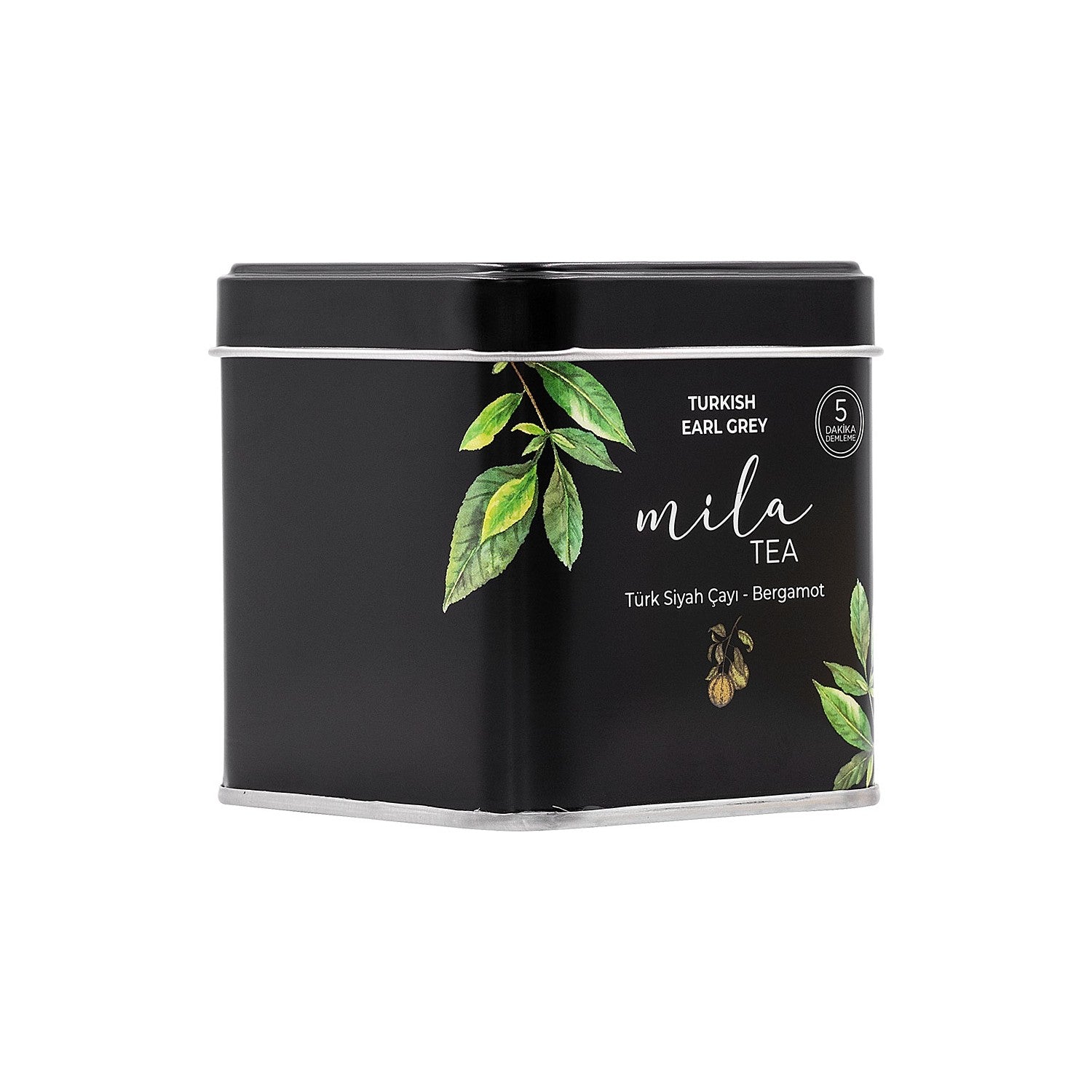 Mila 5 Dakika Demleme Turk Siyah tea Bergamot 70 g - MALLTURK